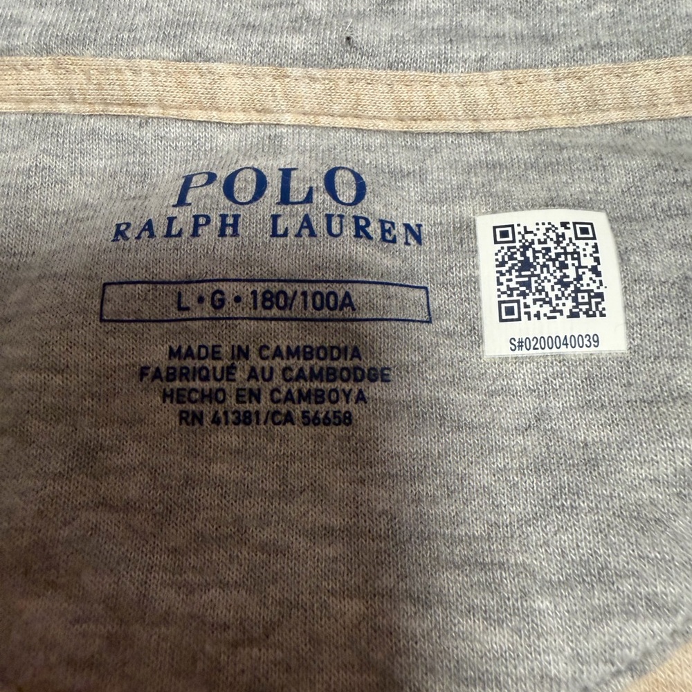 Polo Ralph Lauren luxury jersey quarter zip pullover - Picture 7 of 8